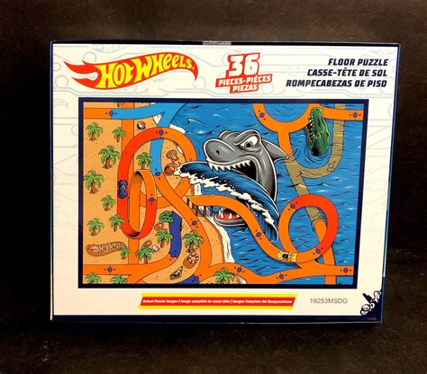 Collectible Tcg HOT WHEELS Floor Puzzle SEALED Etsy