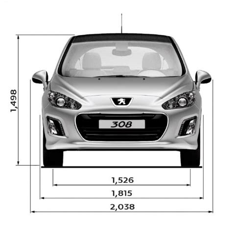 Длина пежо 308: Размеры кузова Peugeot 308 — Таблицы размеров — ПЕЖО ...