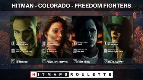 Hitman Colorado Freedom Fighters Hitmaps In Game Roulette