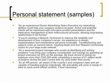 √ 20 Personal Branding Statement Samples ™ | Dannybarrantes Template