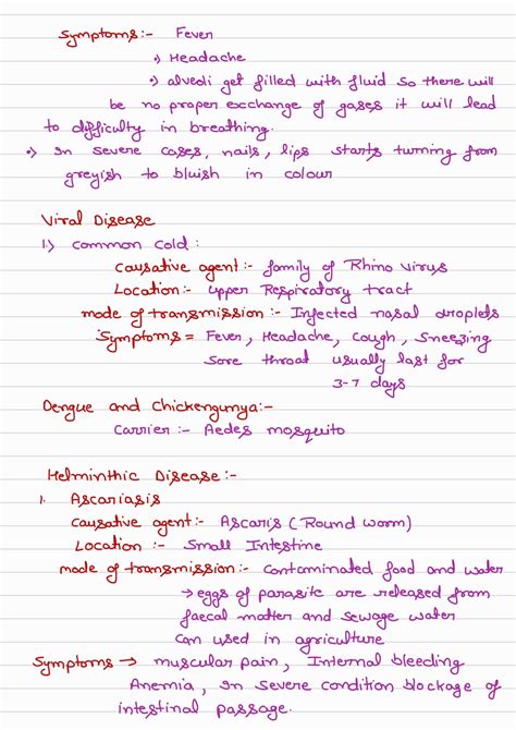 Human Health And Disease Mcq 10