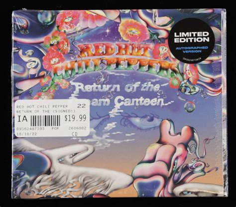 Red Hot Chili Peppers Return Of The Dream Canteen CD Limited Edition Autographed Version