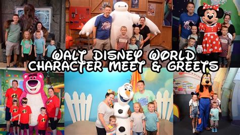 Character Meet And Greets Walt Disney World Youtube