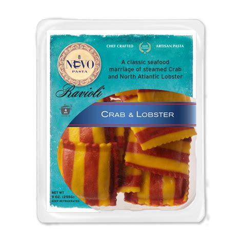Crab And Lobster Ravioli Nuovo Pasta