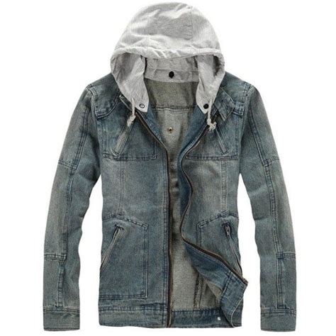 Jean Jacket For Men With Hood Promotion Denim Jeans Men Mens Jackets