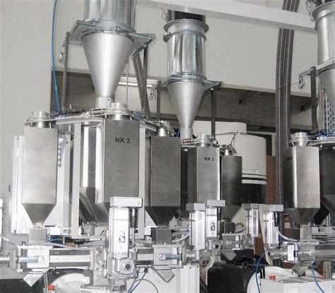 Gravimetric Dosing Unit For Extrusion Lines Octagon Blown Film Control