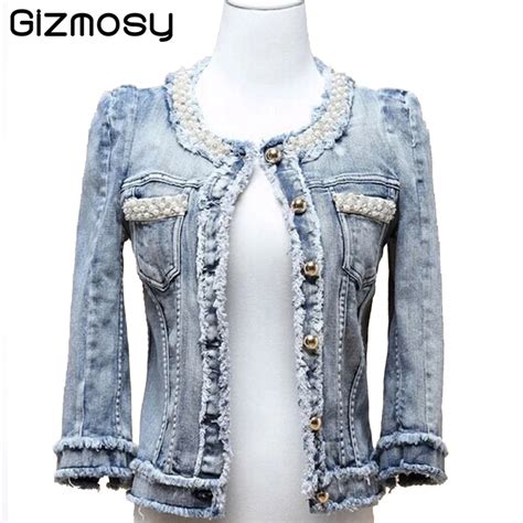 Gizmosy/Новинка, короткая верхняя одежда, повседневная Джинсовая ...