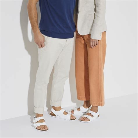 Milano Vegan Birko Flor Triples White Birkenstock