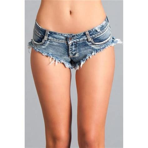 Denim Jeans Shorts Mini Hot Pants M Blue Walmart