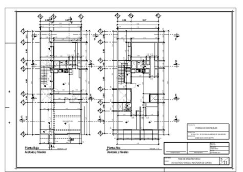 02 Plano De Plantas Acotadas Model Pdf