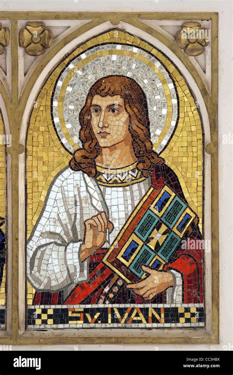 Saint John The Evangelist Stock Photo Alamy