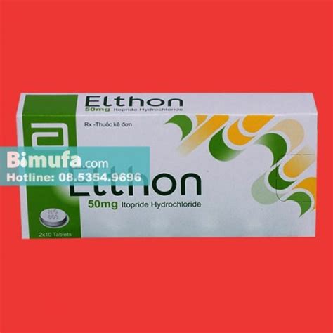 Thuốc Elthon 50mg chữa bệnh gì? Dùng lâu có tốt không? Mua ở đâu?
