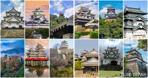 現存12天守地図: 全国で現存する12天守 – IZPYR