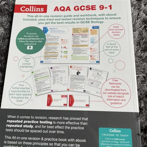 gcse aqa biology science textbook gcse aqa biology depop