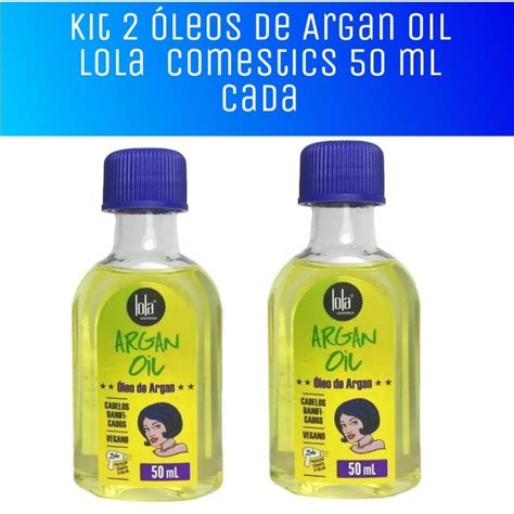 Óleos Lola Para Que Serve Cada Um - 2 Óleos Capilar Lola Comestics Oil de Argan 50 ml cada | Shopee Brasil