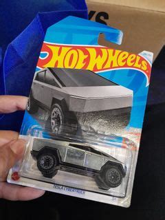 Hot Wheels Tesla Cybertruck Hobbies Toys Toys Games On Carousell