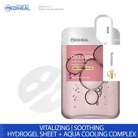 Mediheal Collagen Nude Gel Mask Sheet Guardian Singapore