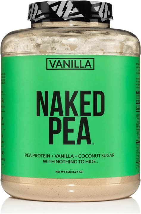 Naked Pea Vanilla Pea Protein Pea Protein Isolate From North