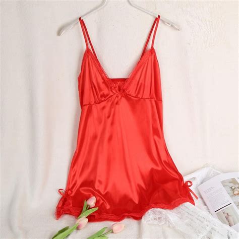 Daboom Sexy Plus Size Lace Sleep Lingerie Back Crisscross Lace Trim Chemise Sleepwear Walmart