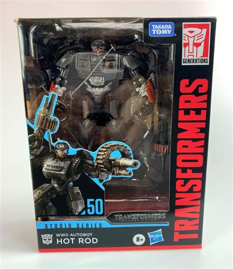 Autobot Hot Rod Transformers Studio Series Action Figure Hasbro Last Knight