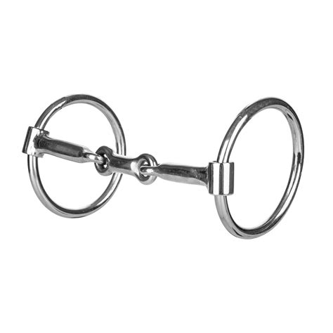 Tabelo Ring Dogbone Snaffle Bit Equestriancollections