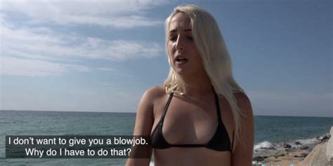 Public Agent Blonde Liz Rainbow Fucked On The Beach In A Bikini Tnaflix