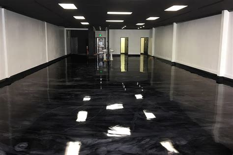 Experience the Beauty of Black Epoxy Floors | Epoxy Phoenix