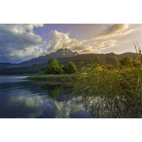 Alpen Home Abend Am Vierwaldst Ttersee Von Marcus Lindstrom