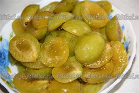 Компот из желтой сливы на зиму: 9 фото в рецепте