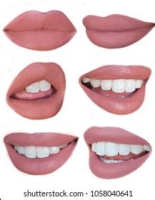 Mouth Nude Orange Nude Red Brown Red Stock Photo 1057780385 Shutterstock
