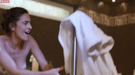 Naked Lucia Siposov In Black Widows