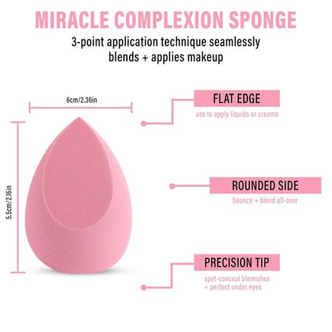 Saa Esponja De Maquillaje Light Pink Licuadora Nude Esponja De Maquillaje Para Base L Quida