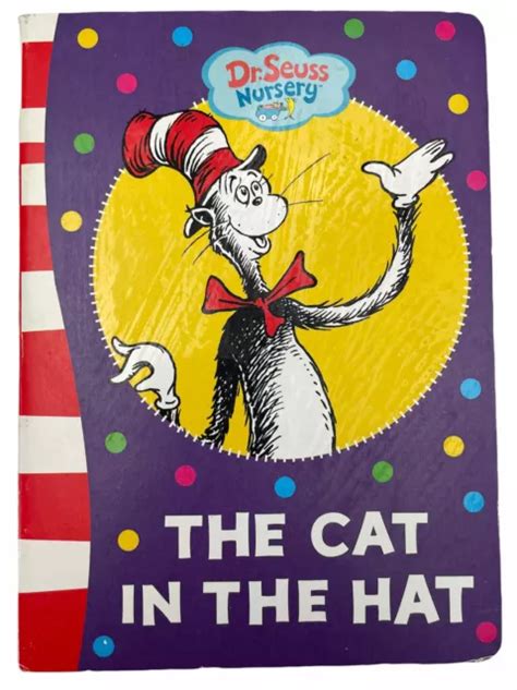 Dr Seuss Nursery The Cat In The Hat By Dr Seuss Picclick Uk