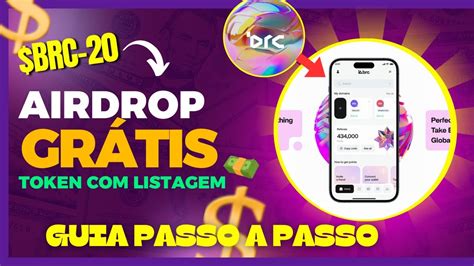 Airdrop App Brc Rede Brc Novo Airdrop Pagando Tokens Gr Tis