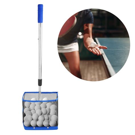Adjustable Table Tennis Ball Picker Portable Ping Pong Retriever
