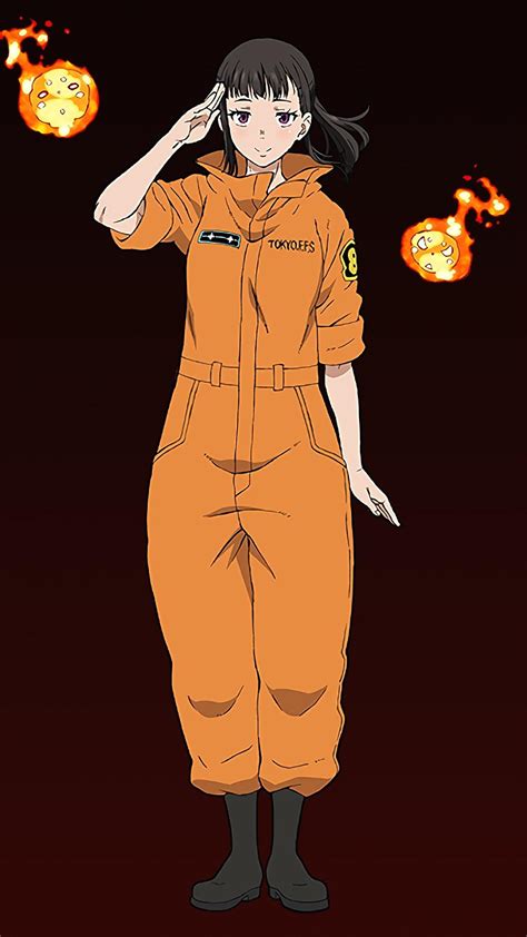 Fire Force Maki Phone Wallpapers Wallpaper Cave