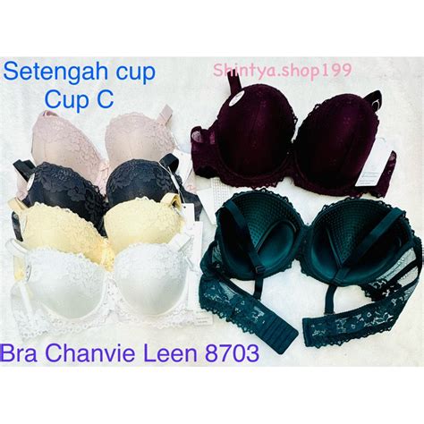 Jual BH | Bra setengah cup C CHANVIE LEEN 8703 pakai kawat dan busa ...