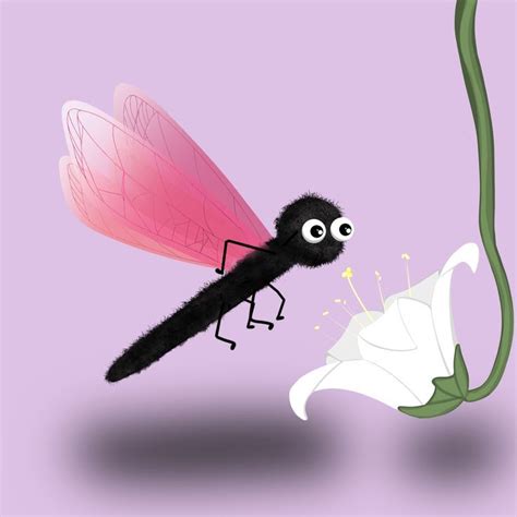 How To Draw A Dragonfly In Procreate・digital Drawing Tutorial