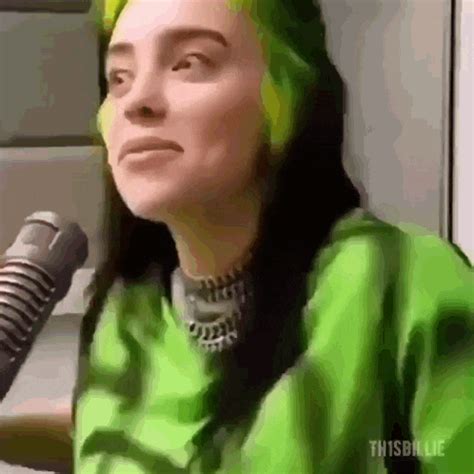 Billie Eilish Billie Eilish Duh GIF - Billie eilish Eilish Billie - GIF 