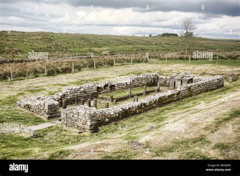 Temple Of Mithras Brocolitia Hadrian S Wall Northumberland England