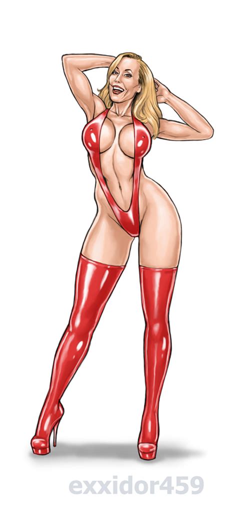 Commission Brandi Love In Latex By Exxidor Hentai Foundry