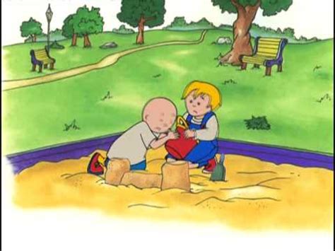 Caillou hace un nuevo amigo - YouTube
