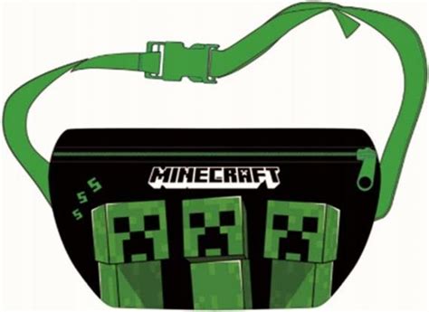 Minecraft Creeper Nerka Saszetka Torba Na Pas Cm Ceny I Opinie