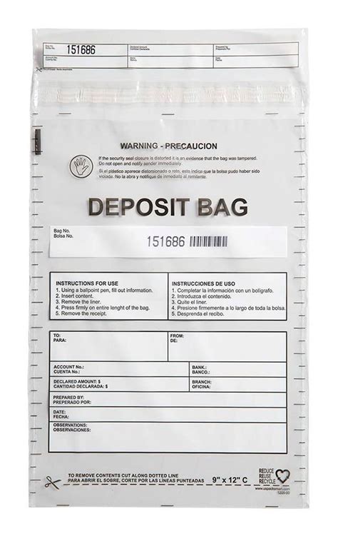 Deposit Bags Cash Bags And Bank Bags Plastic Cash Bags