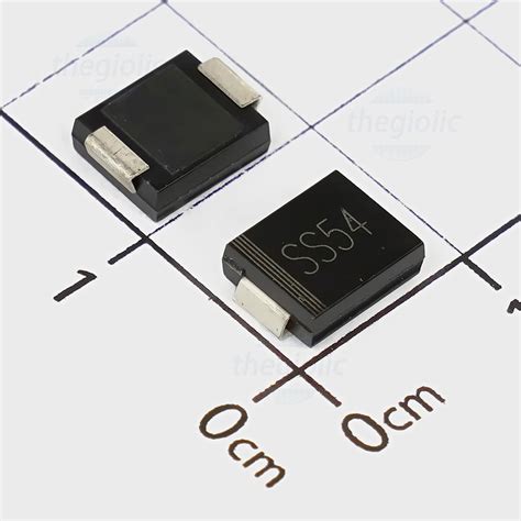SS54 Schottky Power Diode Datasheet, Pinout, Specs Features, 52% OFF