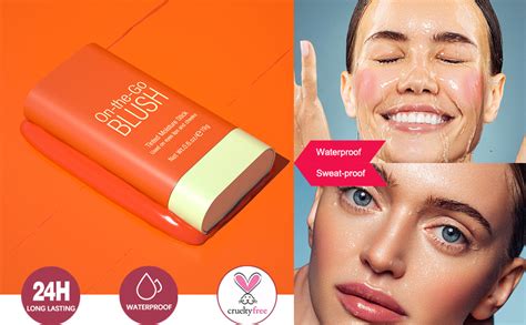 Amazon Multi Use Makeup Blush Stick Beauty Solid Moisturizer Stick Waterproof Natural Nude