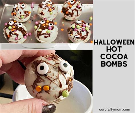 Halloween Hot Cocoa Bombs Our Crafty Mom