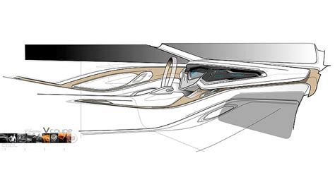 Cadillac Elmiraj Concept Interior Design Sketch Car Hd