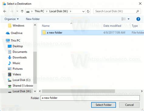 move  desktop folder  windows