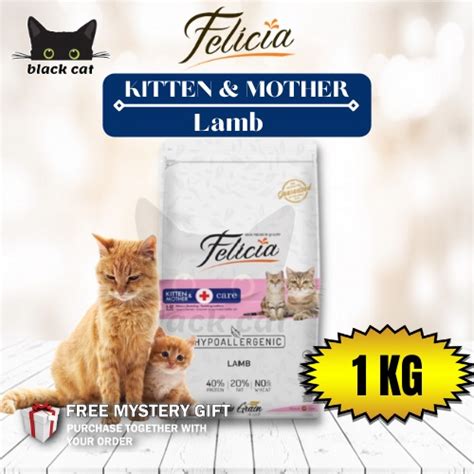 Felicia Repack Kitten Mother Lamb Cat Food 1kg Makanan Kucing Repack